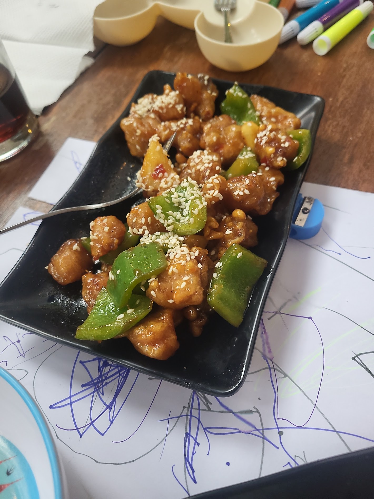 Guest review photo of a generous plate at Poutine Gili Air